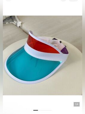 David and Young Red White and Blue Visor